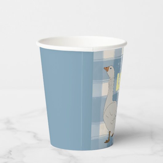 Gobelets En Papier Une Coupe d'oie idiot (Droite)