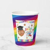 Gobelets En Papier Une coupe Smart Cookie Party (Verso)