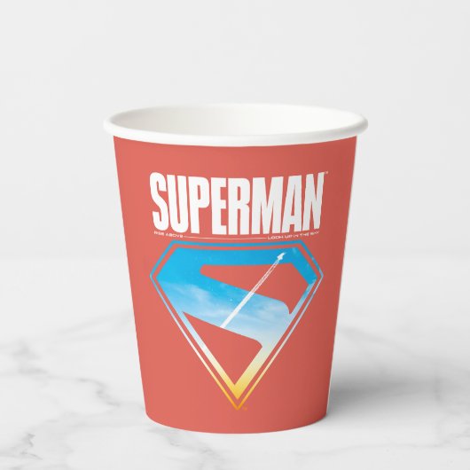 Gobelets En Papier Une explosion à travers le Bouclier S (Verso)