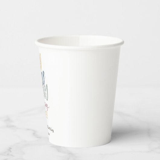 Gobelets En Papier Une fête d'anniversaire de lapin (Gauche)