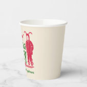 Gobelets En Papier Une histoire de Noël | Il ressemble à un cauchemar (Gauche)