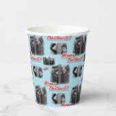 Gobelets En Papier Une histoire de Noël | Merry Chwithmuth Motif (Gauche)