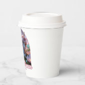 Gobelets En Papier Une licorne blanche aux ailes (Gauche)