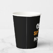 Gobelets En Papier Une maman Éffrayante Halloween Correspondant Famil (Droite)