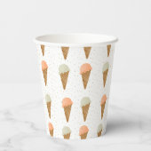 Gobelets En Papier Une merveilleuse coupe à une boule (Verso)