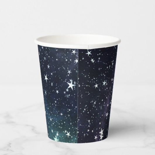 Gobelets En Papier Une nuit pleine étoile (Droite)