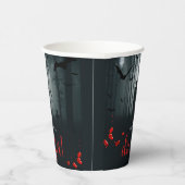 Gobelets En Papier Une Nuit Pour Mourir ! Fête d'Halloween (Droite)