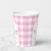 Gobelets En Papier Une oie sotte 1er anniversaire (Droite)