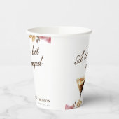 Gobelets En Papier Une Tiny Bit Espresso Martini Fête de Mariée (Gauche)