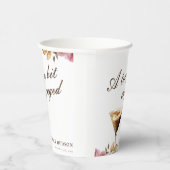 Gobelets En Papier Une Tiny Bit Espresso Martini Fête de Mariée (Droite)