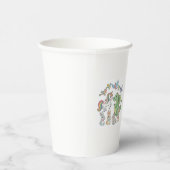 Gobelets En Papier > Unicorn & Dragon Birthday Paper Cup for Kids (Droite)