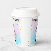 Gobelets En Papier Unicorn Paper Cups (Gauche)