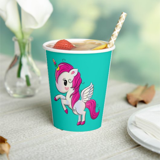 Gobelets En Papier Unicorne (Insitu)