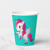 Gobelets En Papier Unicorne (Recto)