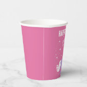 Gobelets En Papier Unicorne rose violet (Droite)