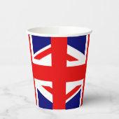 GOBELETS EN PAPIER UNION JACK - LE DRAPEAU BRITANNIQUE (Gauche)