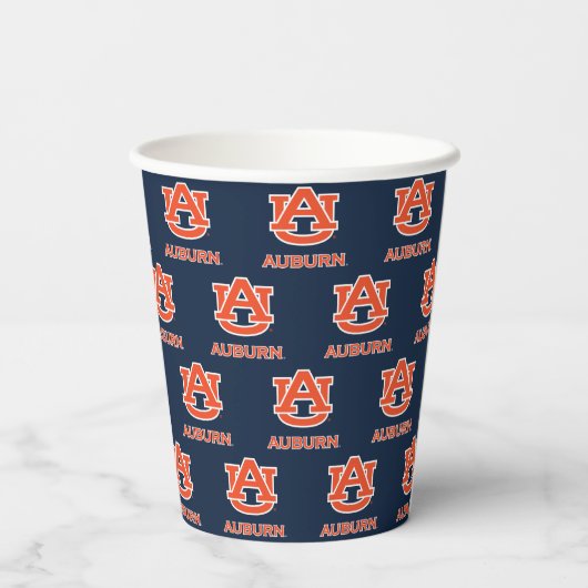 Gobelets En Papier Université d'Auburn | AU Auburn (Verso)