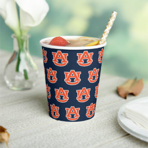 Gobelets En Papier Université d'Auburn   Auburn UA Logo
