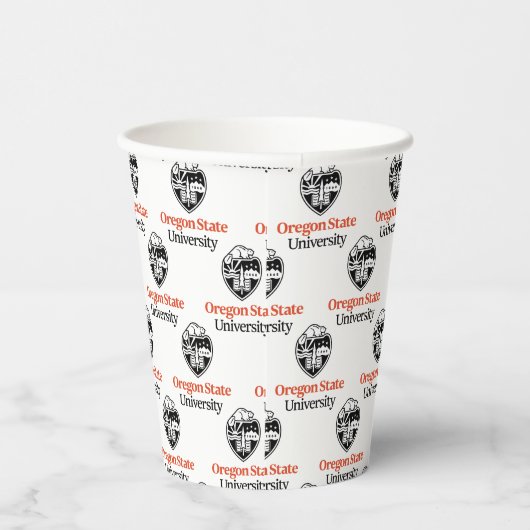 Gobelets En Papier Université d'État de l'Oregon (Droite)
