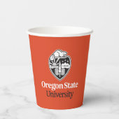 Gobelets En Papier Université d'État de l'Oregon (Verso)