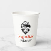 Gobelets En Papier Université d'État de l'Oregon (Verso)