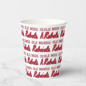 Gobelets En Papier Université du Mississippi | Ole Miss Rebels (Droite)