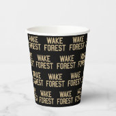 Gobelets En Papier Université Wake Forest | Wake Forest (Gauche)