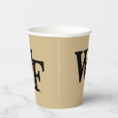 Gobelets En Papier Université Wake Forest | WF (Droite)