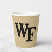 Gobelets En Papier Université Wake Forest | WF (Recto)