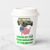 Gobelets En Papier Unstoppable veterans  (Verso)