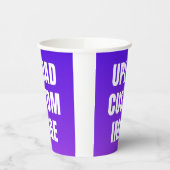 Gobelets En Papier Upload 2 Custom Image - Add Your Own To Print On A (Gauche)