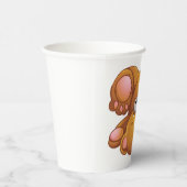 Gobelets En Papier Upside Down Teddy Bear (Droite)