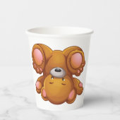 Gobelets En Papier Upside Down Teddy Bear (Recto)