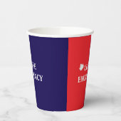 GOBELETS EN PAPIER URGENCE DU CAFÉ (Gauche)