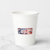 GOBELETS EN PAPIER USA (Verso)