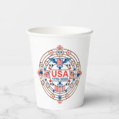 GOBELETS EN PAPIER USA 1776-2026 (Verso)