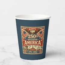 USA Amérique 250e anniversaire Vintage Patriotique