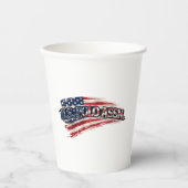 Gobelets En Papier USA Flag Party Paper Cups (Recto)