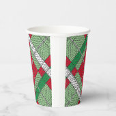 Gobelets En Papier VACANCES JACQUARDS KNIT tasses en papier (Droite)