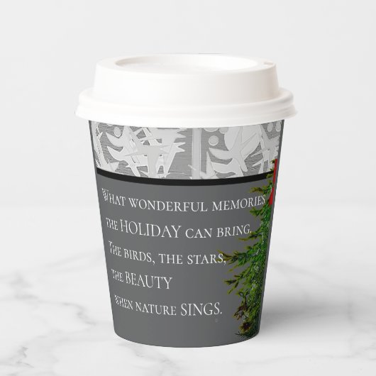 Gobelets En Papier VACANCES petites (Recto)