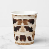 Gobelets En Papier Vache rustique Imprimer Western Country Cowboy Par (Gauche)