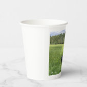 Gobelets En Papier Vaches noires du Vermont, tasse de papier (Droite)
