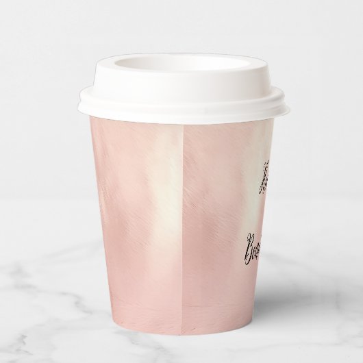 Gobelets En Papier Vachette blanche rose du sud-ouest (Droite)