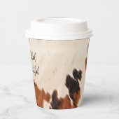 Gobelets En Papier Vachette noire Brown occidentale (Gauche)