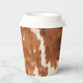 Gobelets En Papier Vachette noire Brown occidentale (Droite)