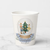 Gobelets En Papier Vaisselle pour Baby Shower de Noël casse-noisette  (Verso)