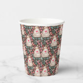 Gobelets En Papier Valentine Sloth Motif (Droite)
