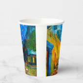Gobelets En Papier Van Gogh Café Terrace at Night (Gauche)