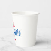 Gobelets En Papier Vance Rubio 2028 (flag) (Gauche)