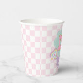 Gobelets En Papier Varsity pastel patch 11e anniversaire (Droite)